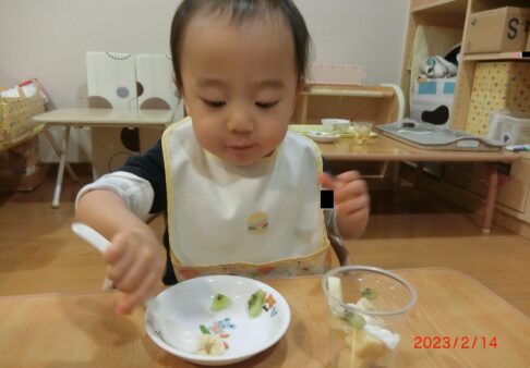 ひよこ(０歳児クラス)☆食育