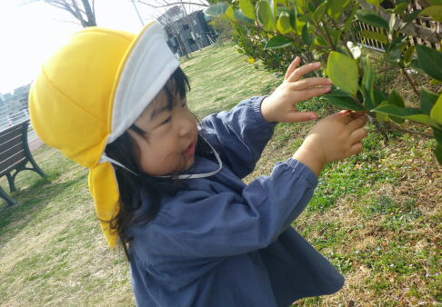 １歳児　公園での様子