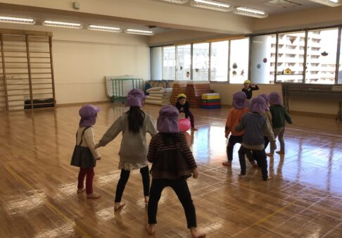すみれ組(４歳児)の様子