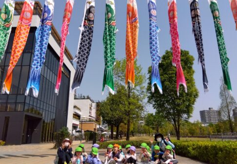 こいのぼり🎏と一緒に…☆彡
