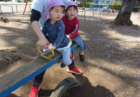 どんな遊びも元気いっぱい♪(２歳児)