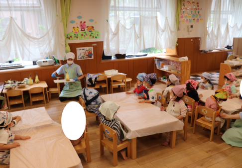 ☆２歳児 こぐま組 ４月食育☆