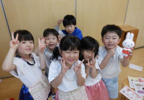 ４歳児　ちきゅう組「新年度が始まりました！」