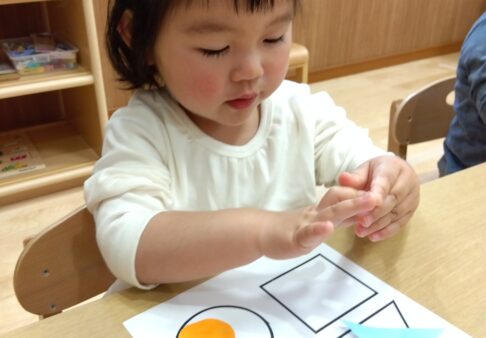 【２歳児】　ぱんだ組　４月の様子～前半～