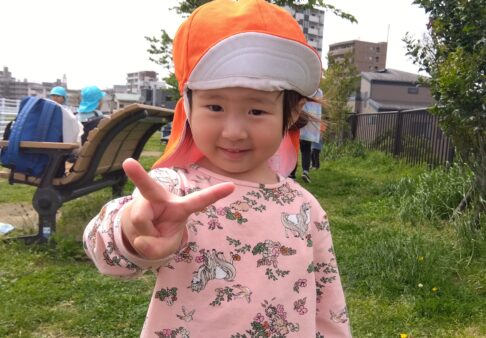 ２歳児　進級して３週間が経ちました！