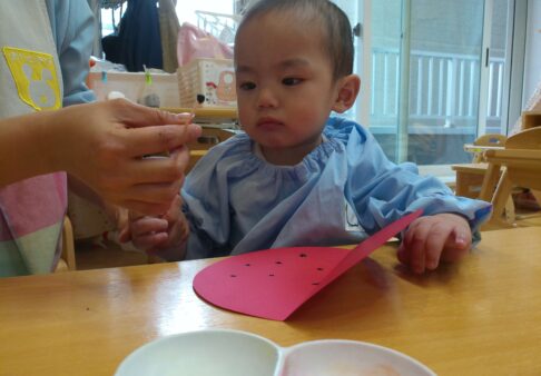 【０歳児】今旬の食べ物といえば？