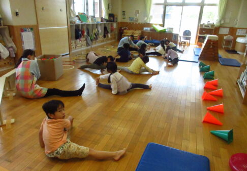 5歳児　サーキット運動