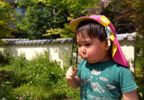 2歳児　★外遊び★