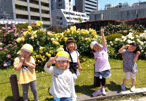 【４歳児】つき組　５月　～前半～