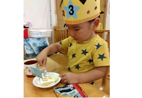 うさぎ組(２歳児クラス)☆誕生会