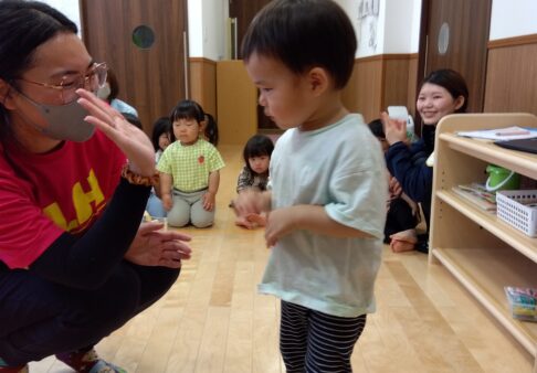 【２歳児】ぱんだ組　５月　～後半～