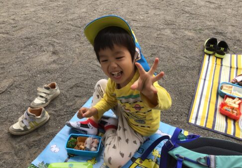 3歳児　★公園でお弁当🍱★