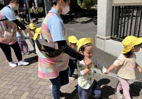 ２歳児　沢山歩いたよ🎵