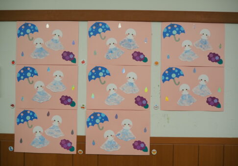 ☆0歳児　ひよこ組　6月製作☆