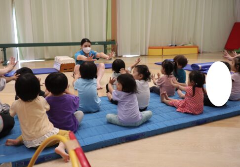 ☆２歳児 こぐま組 ６月体操教室☆