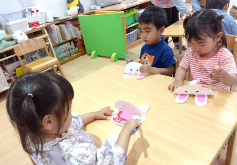 ２歳児　ぱんだ組　「歯磨き指導」
