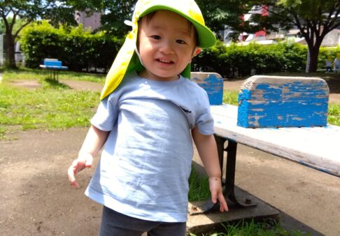 外あそび　☆１歳児クラス