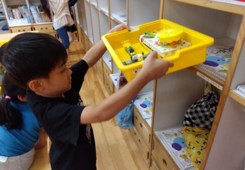 ５歳児　★自分だけのお道具箱★