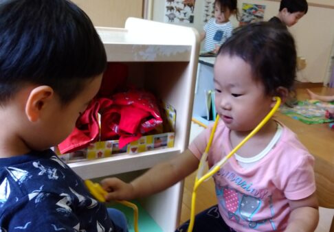 うさぎ組(２歳児)☆６月の様子