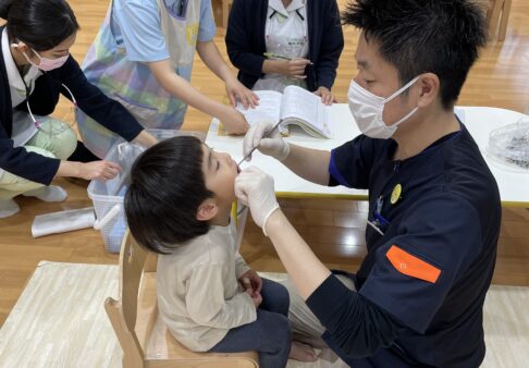 大きなお口で「あー」🦷