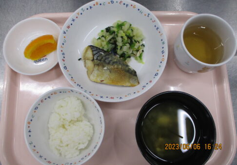 6月6日　給食