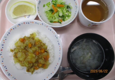 給食　6月22日