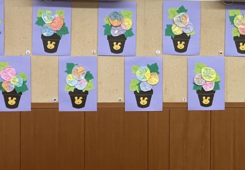 ☆1歳児りす組　7月の製作と七夕の製作☆