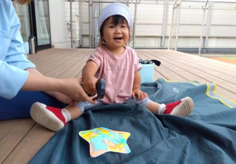 １歳児〜七夕製作をしました〜