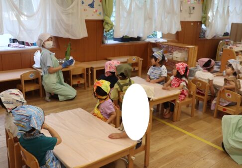 ☆２歳児 こぐま組 ７月食育☆