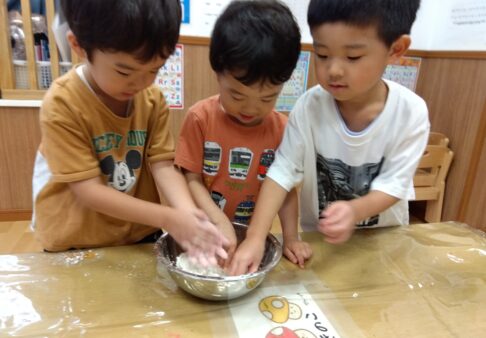 【3歳児】ほし組　７月～前半～