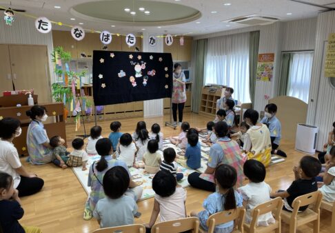 さーさーのーは～🎵