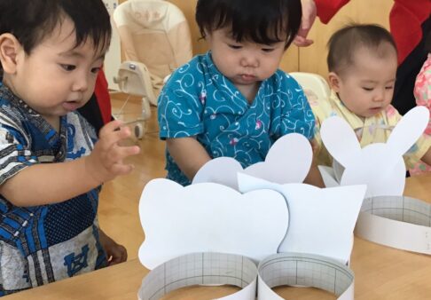 乳児組　今年も夏祭り☆