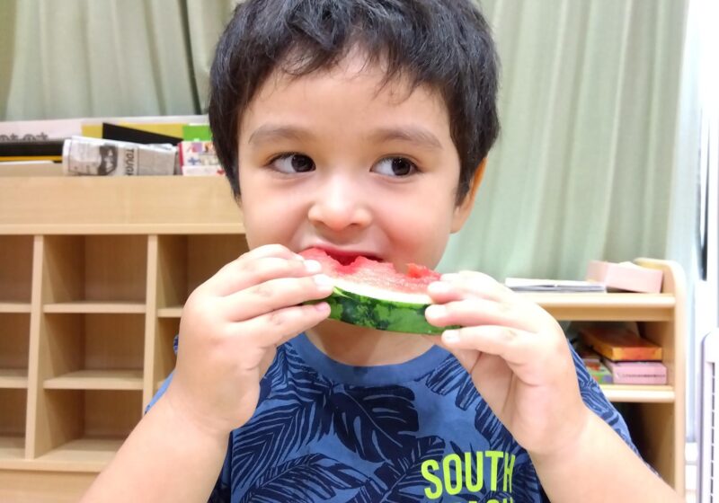 スイカを食べました🍉