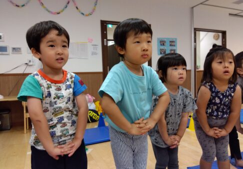 【６月の体操教室　幼児】