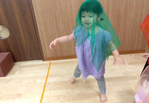 【２歳児】　ぱんだ組　８月　～後半～