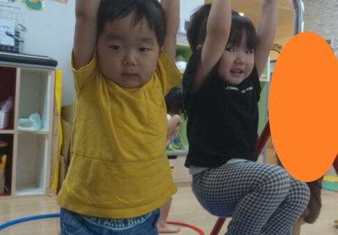 【2歳児】リズム・運動遊び