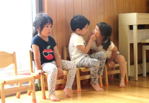 3歳児　椅子取りゲーム