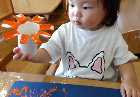 製作 花火  ～1歳児～