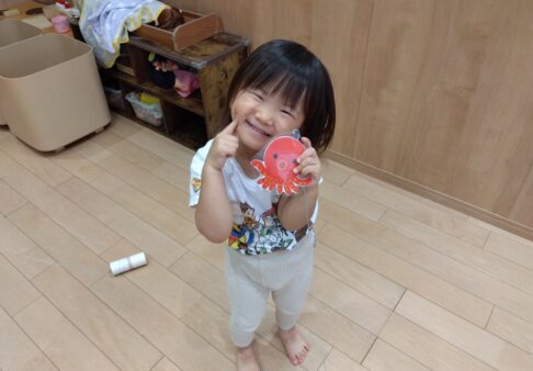 ２歳児　室内遊び