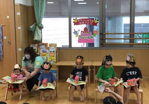 ★8月　誕生会★