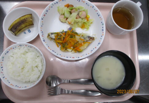 8月7日給食
