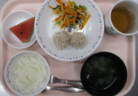 8月8日給食