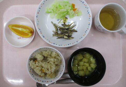 8月9日給食