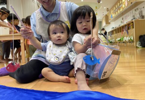 ０歳児　夏祭り②