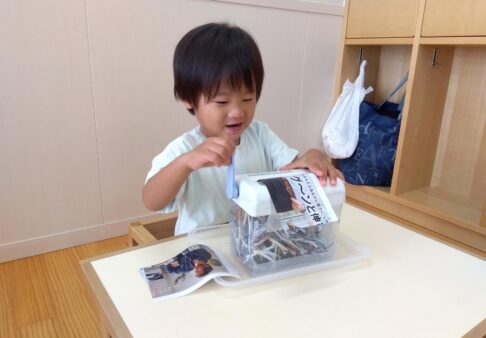 １歳児～個別遊びの様子～