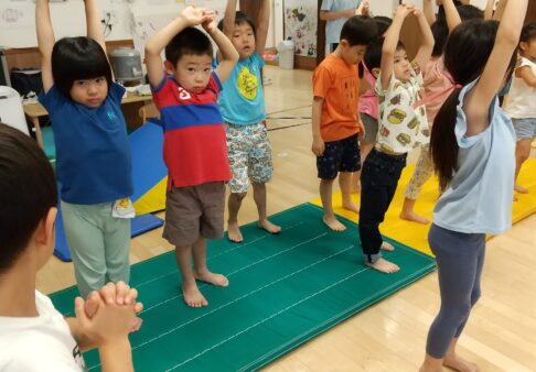 【７月の体操教室　幼児】
