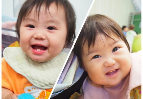 ☆０歳児ひよこ組　８月誕生会☆