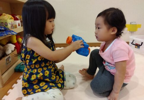 うさぎ組(2歳児クラス)☆9月の様子