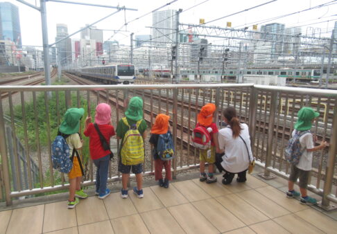 【遊び】電車研究所　～幼児クラス
