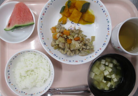 8月29日給食